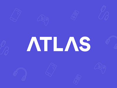 A random thing atlas blue design random ux