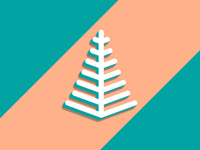 Day Fifteen: "Ferns 2.0" brand branding clean logo vector