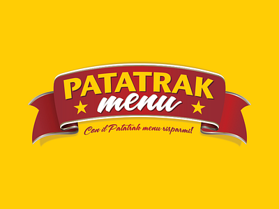 Patatrak Menu logo logo design patatrak reifeströmung trento