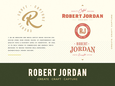 Personal Branding 01 badge brand branding design layout logo personal text