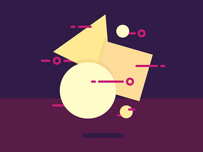 Hover circle float geometry hover lines shapes square triangle