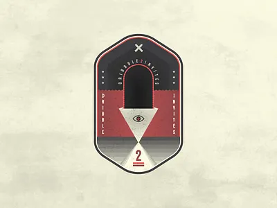 2 Dribbble Invites! badge draft dribbble dribbble invite dribbbleinvite eye invite invites prospect