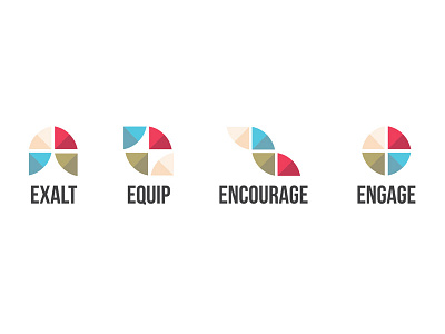 The Heights Values branding church heights identity logo