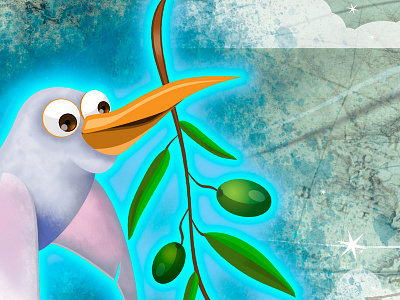 hope bird branch espoir greetings hop map old oliv sketch