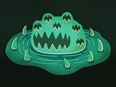 Yogg-Saron, Hope's End character design god illustration mouth raid tentacles video game water