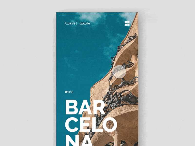 Travel parallax app design interface mobile parallax scroll smartphone travel ui ux