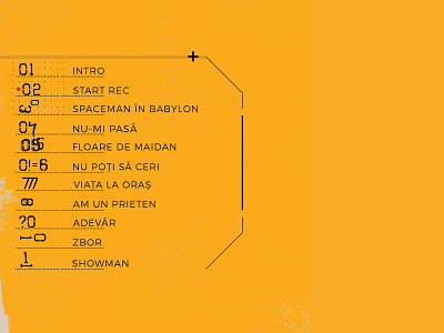 Back Cover minimal playful riddle typography