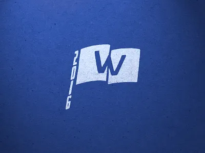 Fly The W design illustration