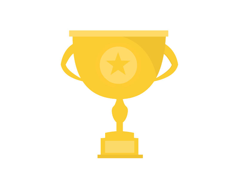 Trophy animation award gif gold shiny trophy