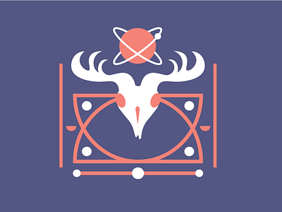 Mark of the Cosmic Explorer cosmos dribbble explorer follow illustration new patch recent space tarot