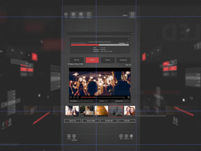 Blackthorn Vision UI Transition animation design digital effects gif mobile motion transition ui video