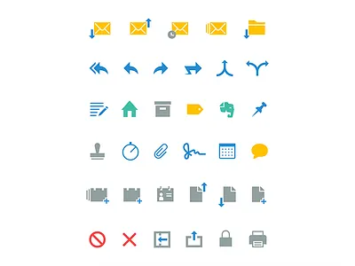 Mail App Icons