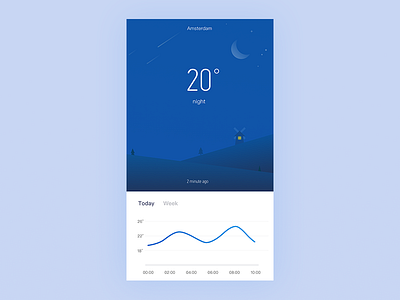 weather 1 blue night sketch ui weather
