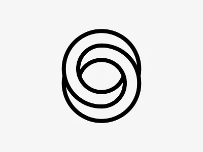 Logo design circles concept eye logo logo design