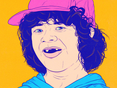 Stranger Things | Dustin dustin illustration netflix stranger things