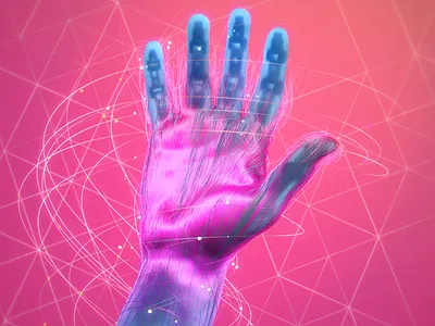 Hand Shot c4d cinema4d mograph x particles