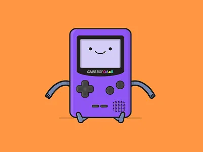 DAY 06: GAMEBOY BMO 100days 100daysofillustration adventure time bmo day 6 gameboy happy birthday illustration