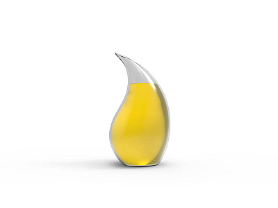 PURA #2 3d contest curves glass oil olive organic pura verallia