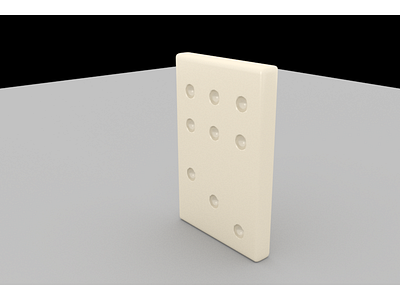 3D Domino 3d maya