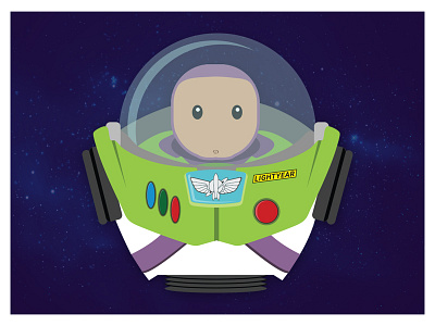 Buzz Lightyear buzz lightyear disney illustration pixar portrait toy story