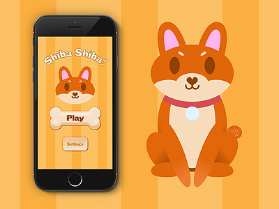 Shiba Shiba! WIP game chibi cute dog game inu ios mobile shiba shiba inu