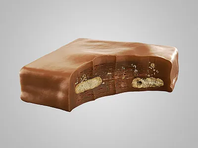 Palha Trufada Don Guerrier 3d b3d blender cgi chocolate photoreal photorealism product visualization