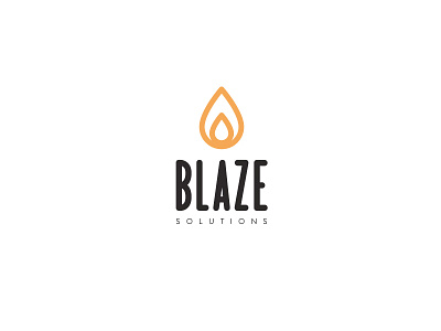 Blaze logo logo type typography