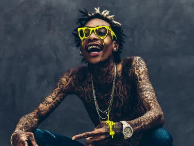 Wiz Khalifa Grime! art custom design firstshot graphic grime grimeart grimeedit pen photoshop sketching wacom