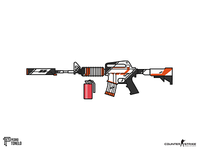 Counter Terrorist Apparel cs csgo dribbble games vector weapons