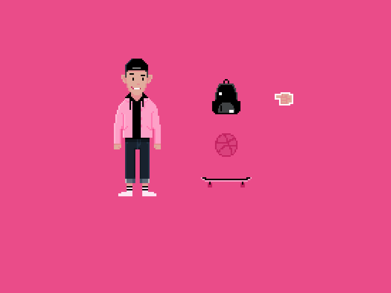 First shot 2d animation dribbble first gif illustration invite pix shot thanks