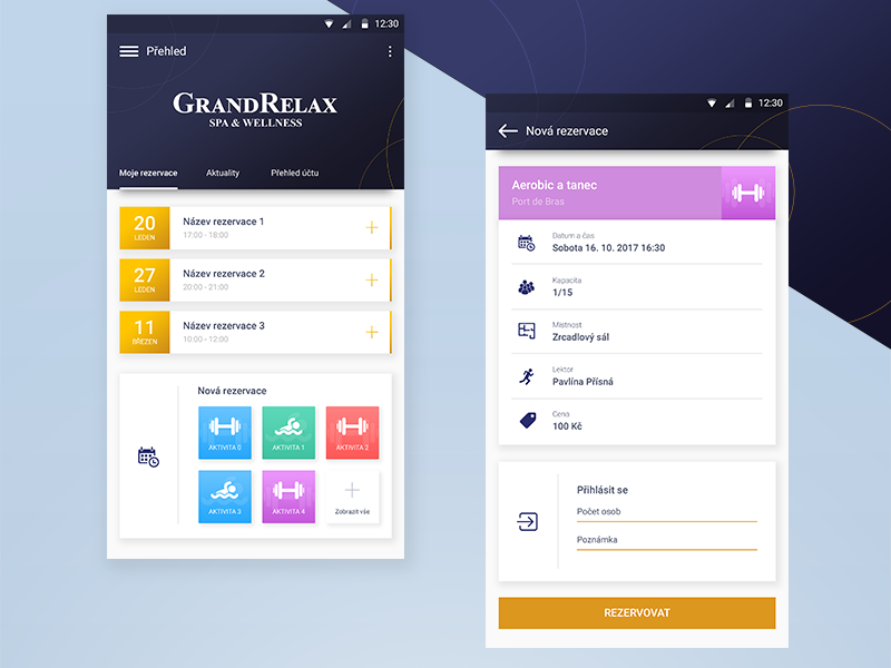 Example of Clubspire