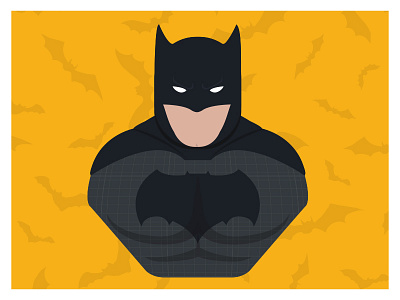 Batman batman bats comics dc illustration simple