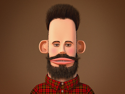 Sock 10 bodypaint c4d cinema 4d forehead hair