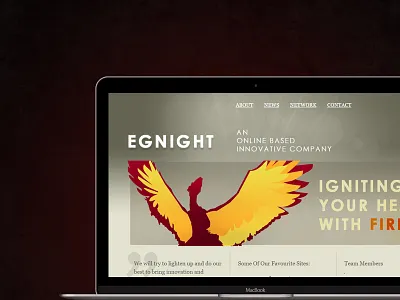 Egnight clean illustration old