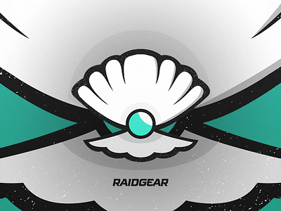 Shell branding debut gearup logo pearl raidgear shell