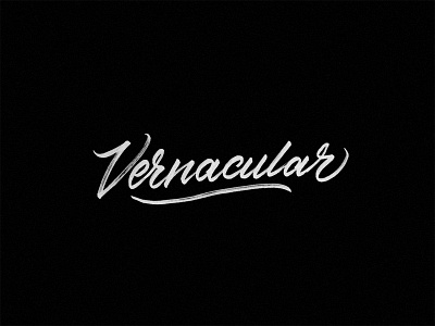 Vernacular brushpen calligraphy hand lettering lettering logotype typography