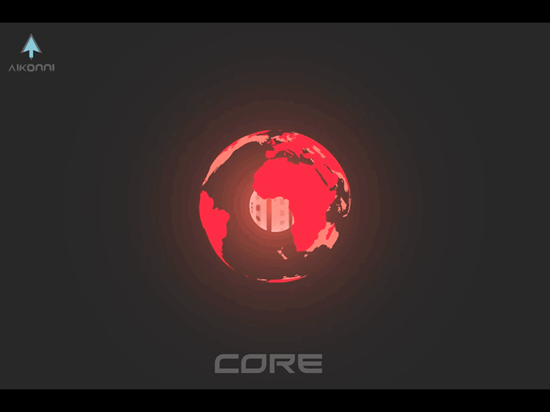 CORE aftereffects art core design earth motiondesign motiongraphics planet scifi space tech