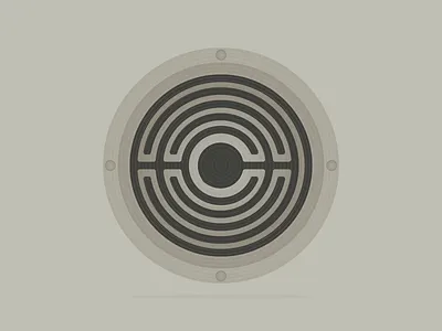 Cap Et Al 2 geometry industrial design lines manhole cover