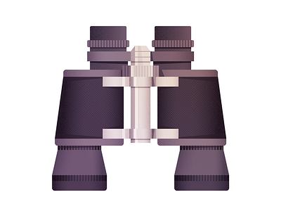 Knocks binoculars illustration