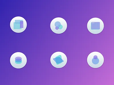 Developer Experience Icons developer experience dx icons purple