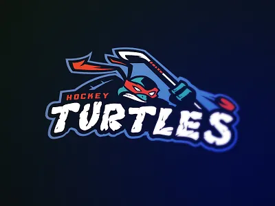 hockey turtles hockey logo putylo sport tmnt turtles