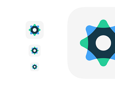 Gear Symbol WIP app brand branding gear gear logo icon logo logo design symbol wip