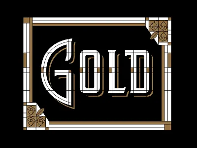 Gold Gold Gold Gold gold lettering roses