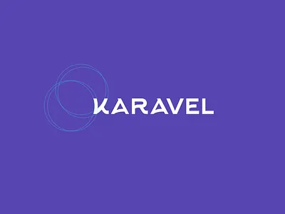 Karavel branding karavel logo purple