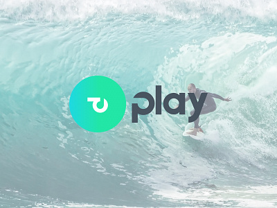 Playing around. brand colours identity logo p play whistle