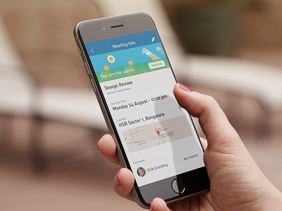 Daily UI 12 12 challenge daily freelance ios meeting ui