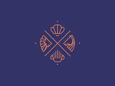 Paleis Het Loo aces of space aos apeldoorn eskader fre lemmens heraldry identity logo loo paleis het loo royal study