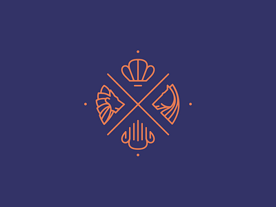 Paleis Het Loo aces of space aos apeldoorn eskader fre lemmens heraldry identity logo loo paleis het loo royal study