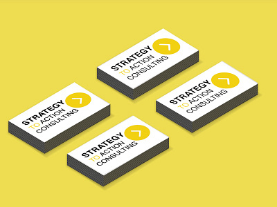 Logo Design for Strategy to Action Consulting branding consulting design freelance logo web