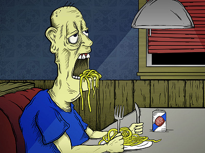 Uncle Lenny digital illustration